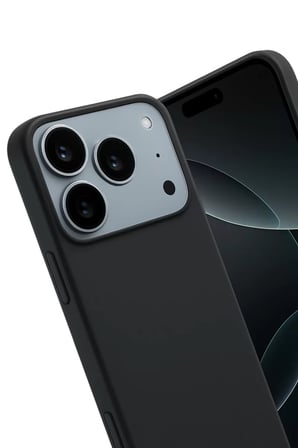 Newface Apple iPhone 17 Pro Max First Silikon - Siyah