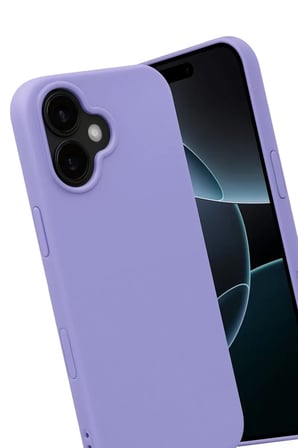 Newface Apple iPhone 17 Nano içi Kadife Silikon - Lila