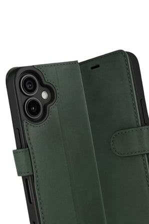 Newface Apple iPhone 17 Trend S Plus Kapaklı Kılıf - Yeşil