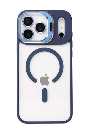 Joko Apple iPhone 17 Pro Max Remim Lensli Magsafe Standlı Kapak - Lacivert