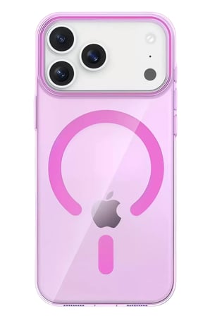 Joko Apple iPhone 17 Pro PC Blank Magsafe Kapak - Pembe