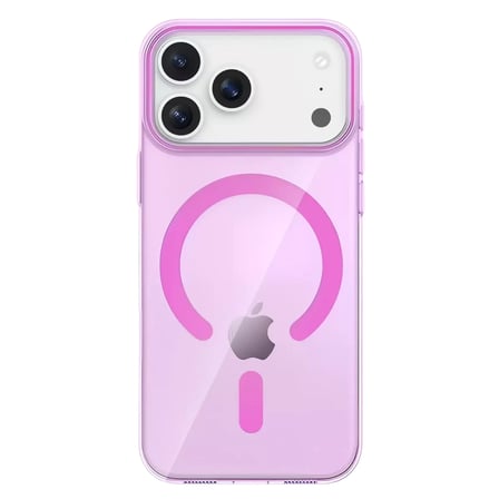 Joko Apple iPhone 17 Pro PC Blank Magsafe Kapak - Pembe