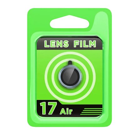 Newface Apple iPhone 17 Air Raze Metal Kamera Lens - Mavi