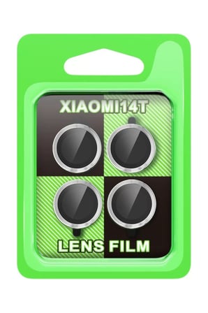 Newface Xiaomi Mi 14T Raze Metal Kamera Lens - Gümüş