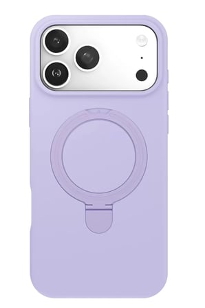 Newface Apple iPhone 17 Pro Max Regal Magsafe Standlı Kapak - Lila