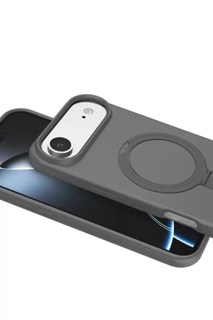 Newface Apple iPhone 17 Air Regal Magsafe Standlı Kapak - Titan Gri