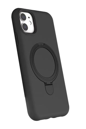 Newface Apple iPhone 11 Regal Magsafe Standlı Kapak - Titan Gri