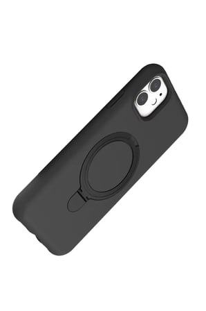Newface Apple iPhone 11 Regal Magsafe Standlı Kapak - Titan Gri