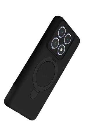 Newface Xiaomi Mi 14T Pro Regal Magsafe Standlı Kapak - Siyah