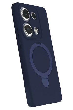 Newface Xiaomi Redmi Note 13 Pro 4G Regal Magsafe Standlı Kapak - Lacivert