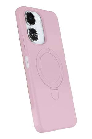 Newface Xiaomi Redmi 13C Regal Magsafe Standlı Kapak - Açık Pembe
