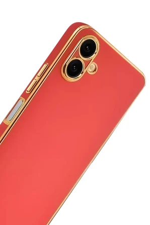 Newface Samsung Galaxy A07 4G Volet Silikon - Kırmızı
