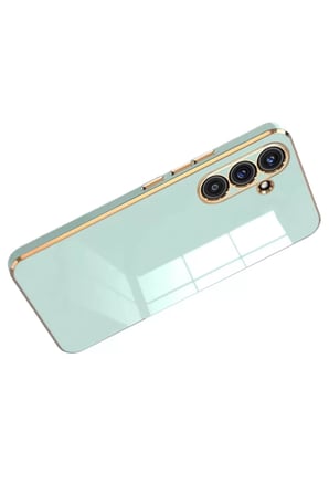 Newface Samsung Galaxy A17 5G Volet Silikon - Açık Yeşil