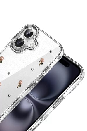 Newface Apple iPhone 17 Fiyonk Desenli Kapak - Desen 6