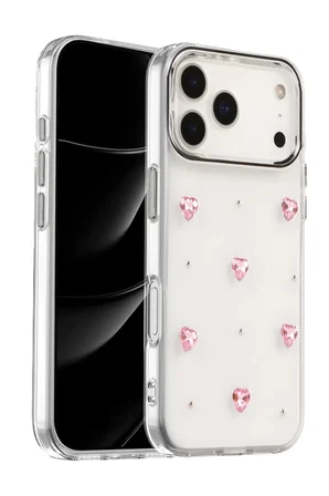 Newface Apple iPhone 17 Pro Fiyonk Desenli Kapak - Desen 3