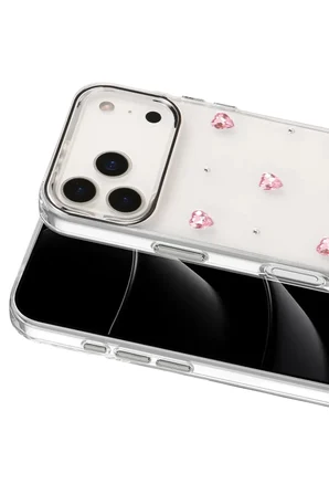 Newface Apple iPhone 17 Pro Fiyonk Desenli Kapak - Desen 3