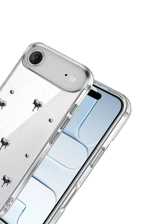Newface Apple iPhone 17 Air Fiyonk Desenli Kapak - Desen 1