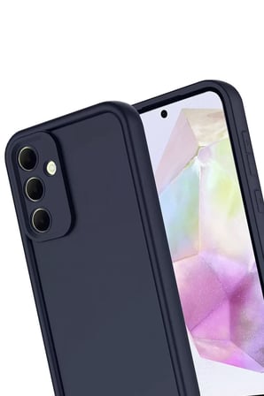 Newface Samsung Galaxy A17 5G Viera Silikon - Lacivert