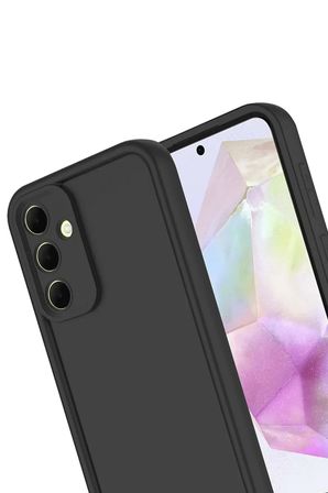 Newface Samsung Galaxy A17 5G Viera Silikon - Siyah