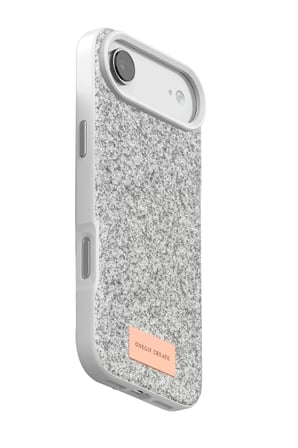 Onegif Apple iPhone 17 Air Bright Simli Kapak - Beyaz