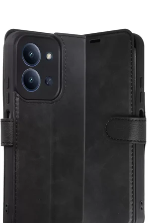 Newface Xiaomi Redmi 15C 4G Trend S Plus Kapaklı Kılıf - Siyah