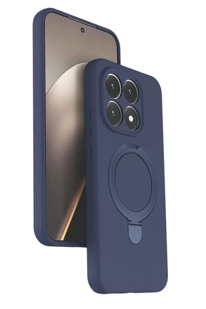 Newface Xiaomi Mi 15T Regal Magsafe Standlı Kapak - Lacivert