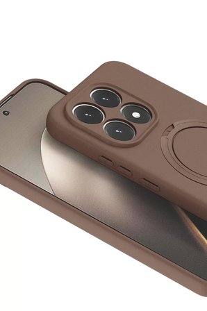 Newface Xiaomi Mi 15T Regal Magsafe Standlı Kapak - Çöl Titanyum