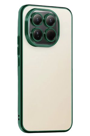 Newface Xiaomi Mi 15T Razer Lensli Silikon - Yeşil