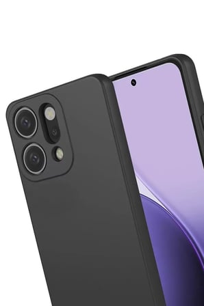 Newface Oppo Reno 14 First Silikon - Siyah