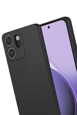 Newface Oppo Reno 14F First Silikon - Siyah