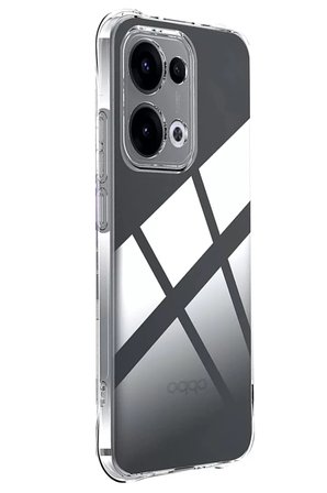 Newface Oppo A6 Pro 4G Lüx Şeffaf Silikon - Şeffaf