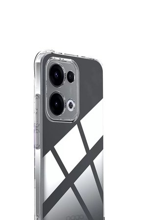 Newface Oppo A6 Pro 4G Lüx Şeffaf Silikon - Şeffaf