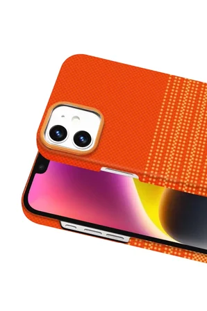 Newface Samsung Galaxy A06 Vega Magsafe Kapak - Turuncu
