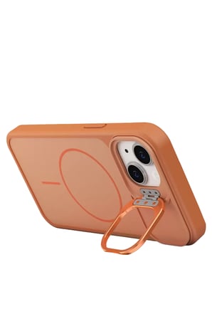 Joko Apple iPhone 14 Pale Magsafe Standlı Kapak - Turuncu