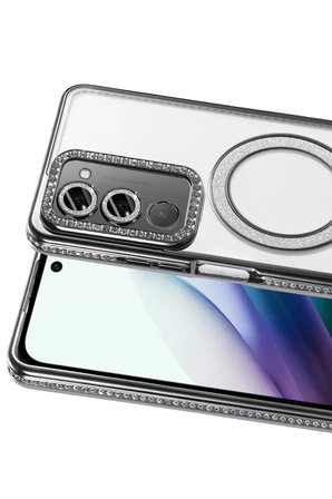 Newface Xiaomi Redmi 15 4G Joke Simli Magneticsafe Kılıf - Siyah