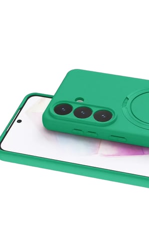 Newface Samsung Galaxy S26 Plus Regal Magsafe Standlı Kapak - Yeşil