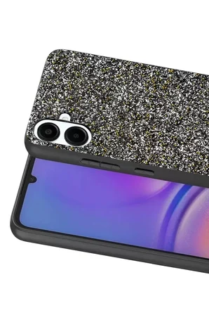 Onegif Samsung Galaxy A07 4G Bright Simli Kapak - Gold