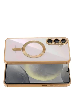 Newface Samsung Galaxy A37 5G Kross Magneticsafe Kapak - Çöl Titanyum