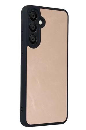 Newface Samsung Galaxy A57 5G Aras Deri Kapak - Pudra