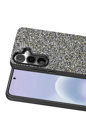 Onegif Samsung Galaxy A57 5G Bright Simli Kapak - Gold