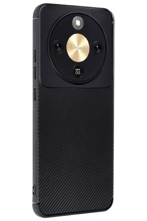 Newface Huawei Honor Magic 8 Lite Auto Focus Karbon Kapak - Siyah