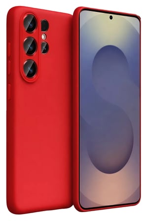 Newface Samsung Galaxy S26 Ultra First Silikon - Kırmızı
