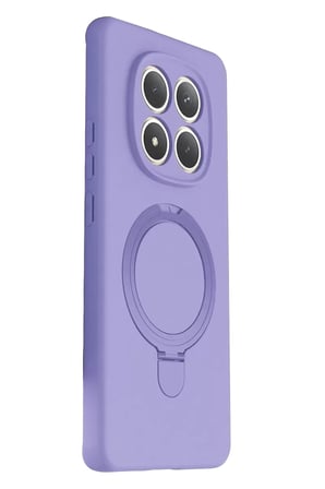 Newface Xiaomi Redmi Note 15 4G Regal Magsafe Standlı Kapak - Lila
