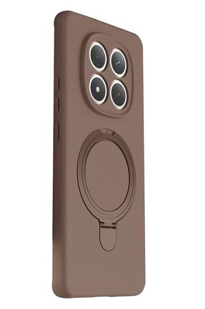 Newface Xiaomi Redmi Note 15 4G Regal Magsafe Standlı Kapak - Çöl Titanyum