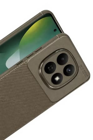 Newface Xiaomi Redmi Note 15 Pro Plus 5G Auto Focus Karbon Kapak - Kahverengi