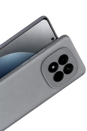 Newface Xiaomi Redmi Note 15 Pro 4G First Silikon - Gri
