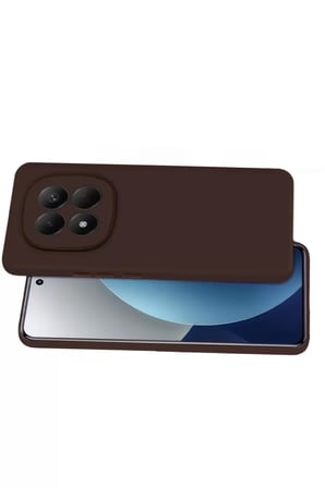 Newface Xiaomi Redmi Note 15 Pro 4G First Silikon - Kahverengi