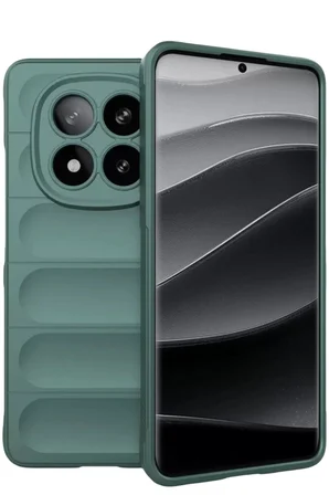 Newface Xiaomi Redmi Note 15 4G Optimum Silikon - Koyu Yeşil