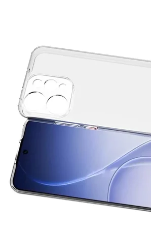 Newface Oppo Reno 15 Lüx Şeffaf Silikon - Şeffaf