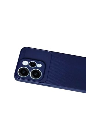 Newface Oppo Reno 15 Auto Focus Karbon Kapak - Lacivert